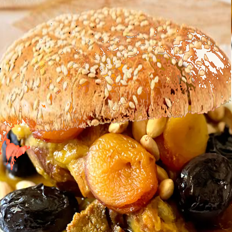 Burger Tagine Marocain