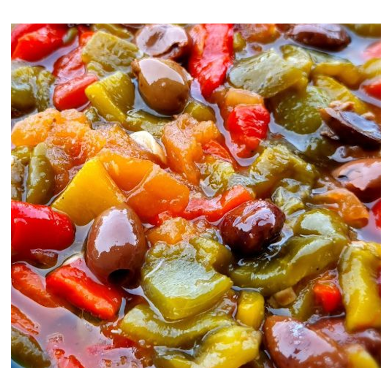 Slata méchouia (ensalada tunecina)