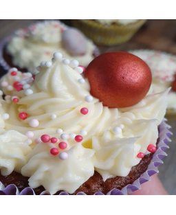 Norwegian Gingerbread Cupcakes (x4)