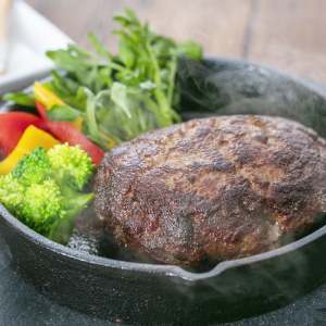 Hambúrguer de Wagyu com sal e pimenta (125 g)