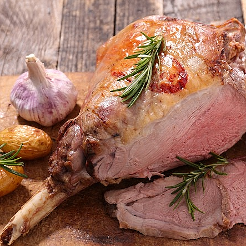 Gigot d'agneau pré-salé du Mont-Saint-Michel (4 à 6 personnes)