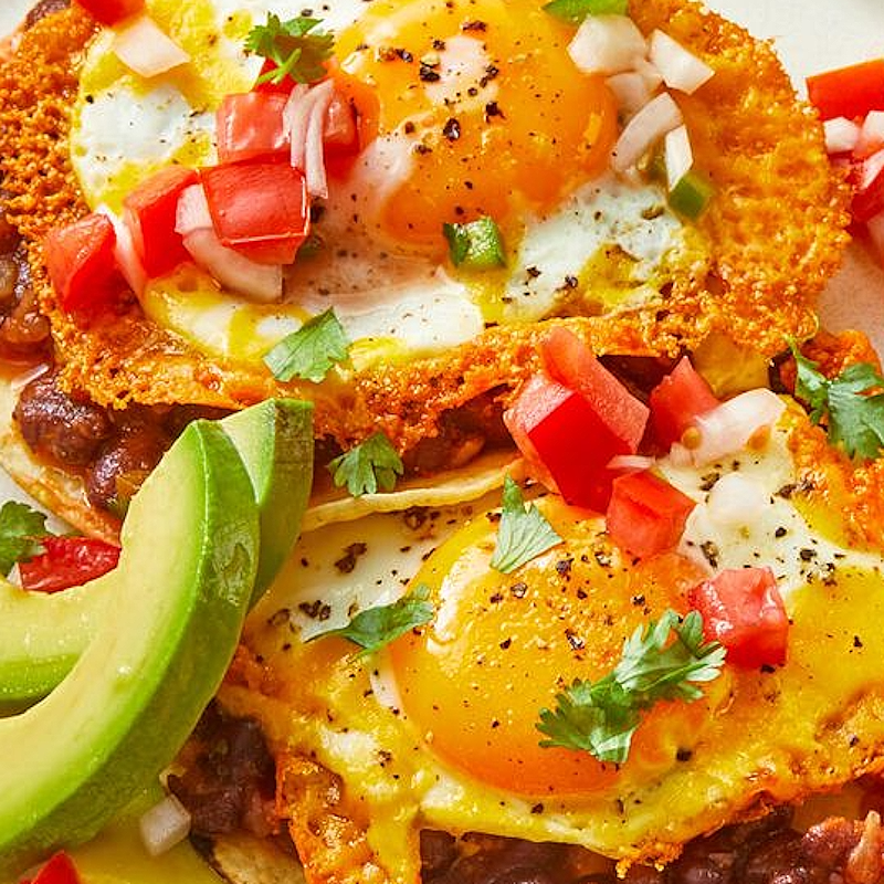 Oeufs Ranchero au poulpe