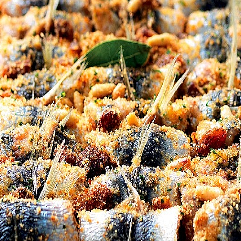 Sardines farcies à la sicilienne, Sarde a Beccafico