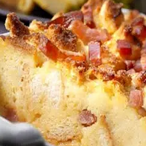 Pain perdu with Beaufort de Savoie