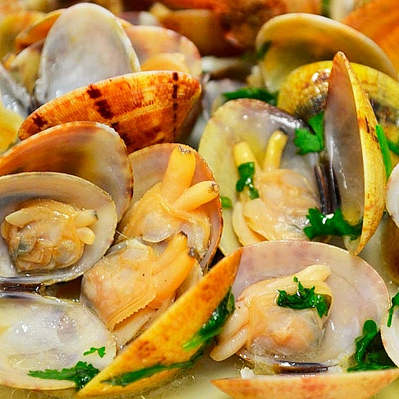 Palourde à la mode de Lisbonne (Amêijoas à Bulhão Pato)