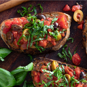 Bruschetta Vegan