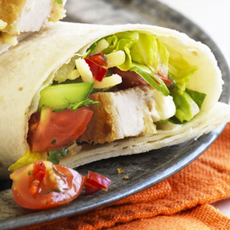 Wrap au poulet Sauce mexicaine