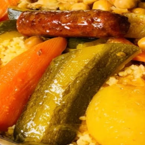 Couscous tunisien végétarien