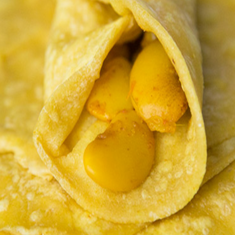 Dholl puri specialty of Mauritius (Vegetarian)