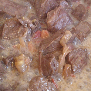 Carbonnade flamande au cidre