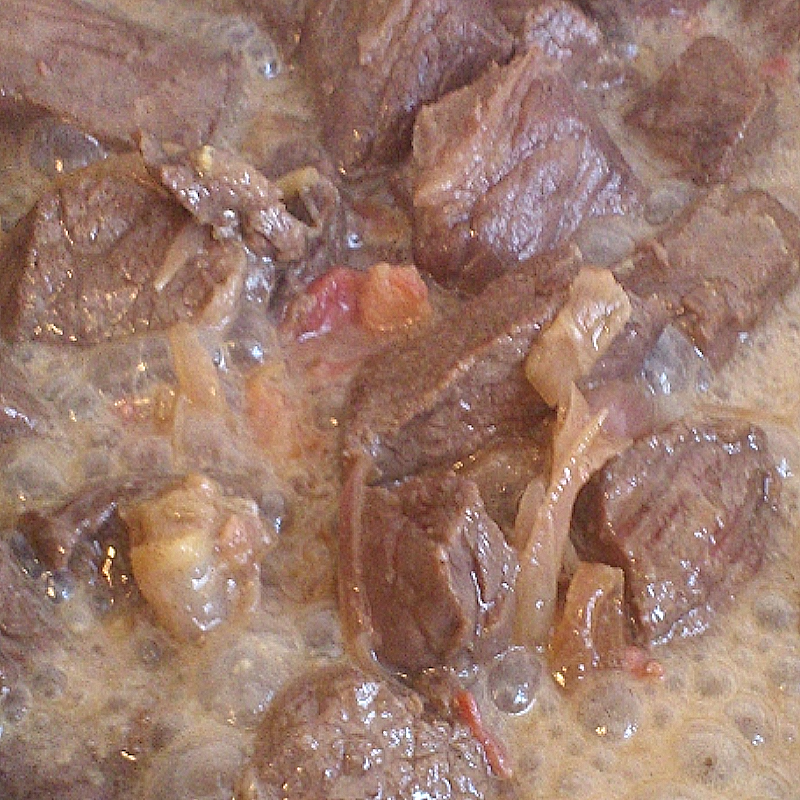 Carbonnade flamande au cidre