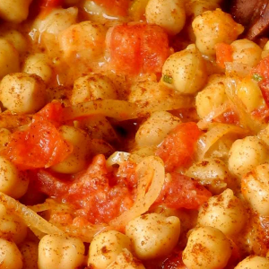 Chili de pois chiche au tofu (Végétarien)