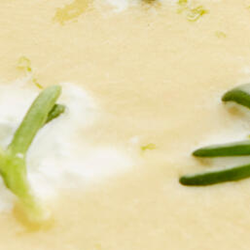 Soupe froide de Chou marin (Crambe maritime)