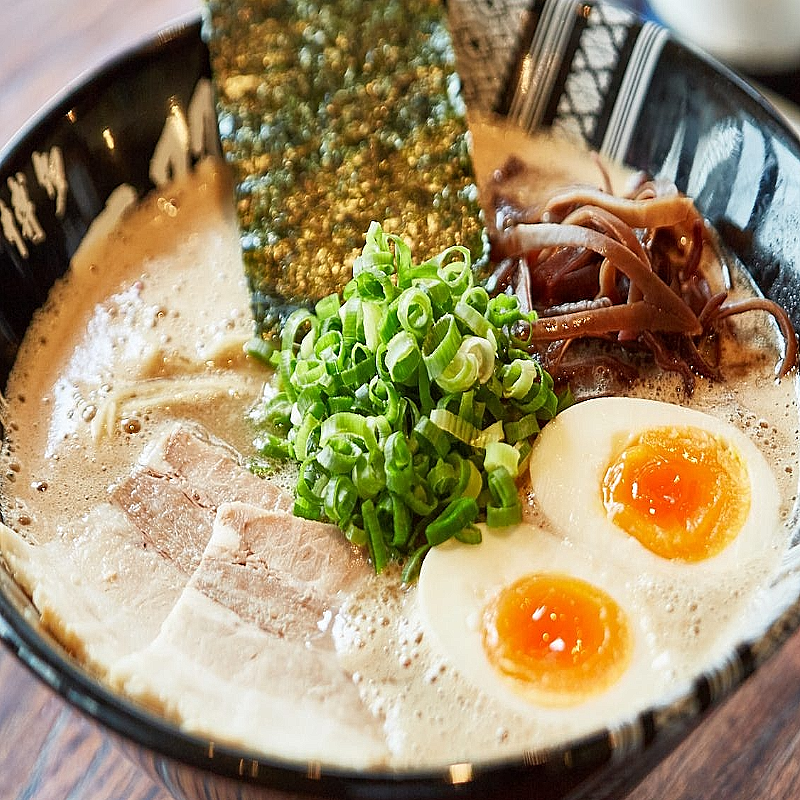 Tonkotsu Ramen (Hakata Ramen de Fukuoka)