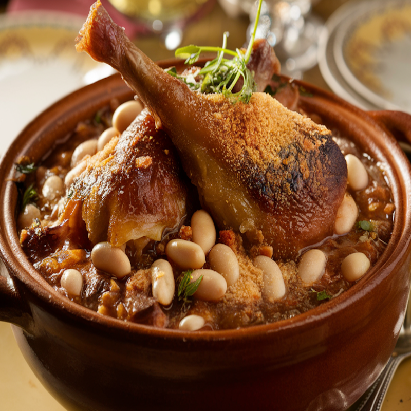Cassoulet de Toulouse à moda antiga