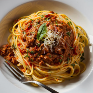Spaghetti alla bolognese di Bruno Barbieri