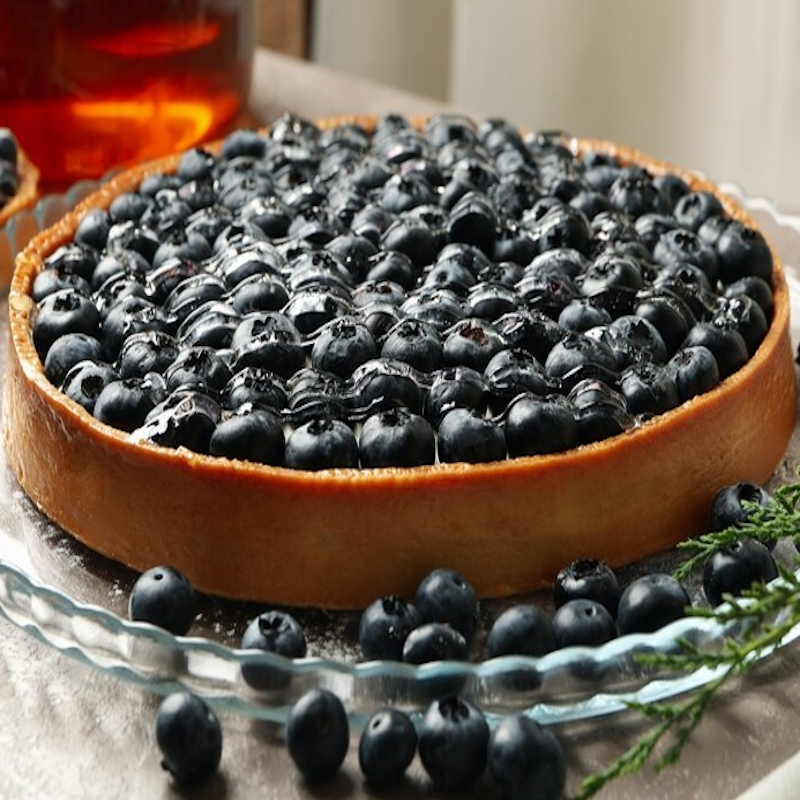 Mustikkapiirakka - Finnish Blueberry Pie