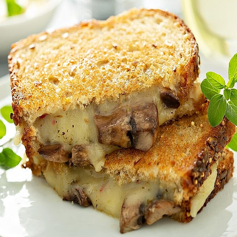 Croque-Monsieur aux Champignons