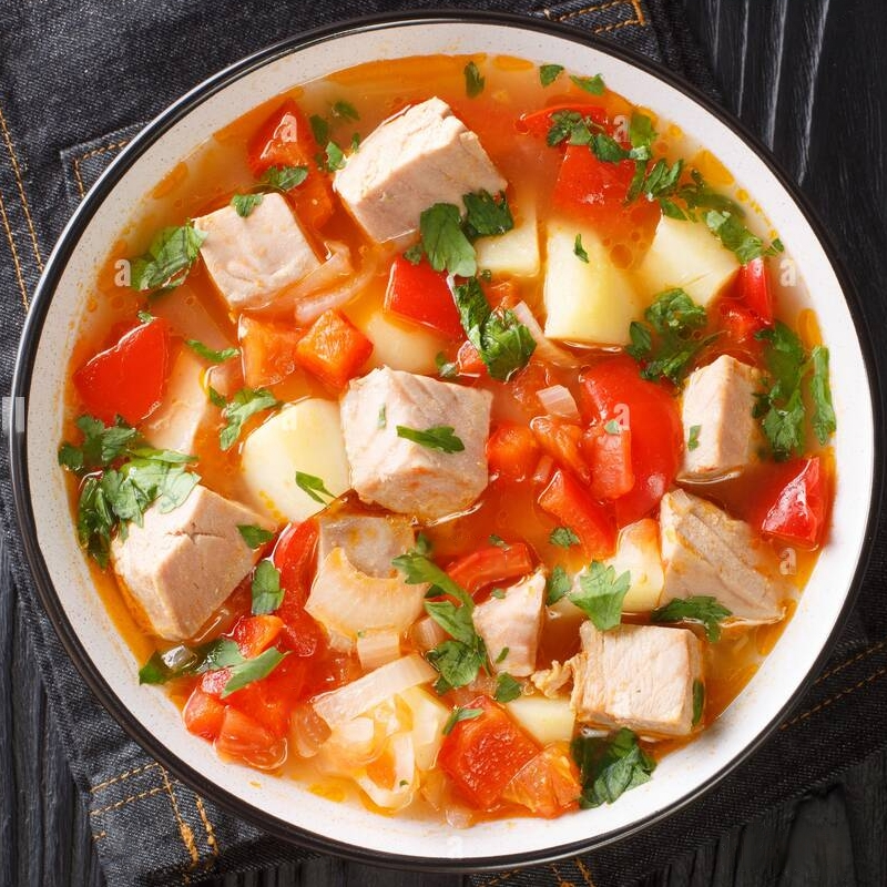 Marmitako (recette probable version du 17ème-18ème siècle)