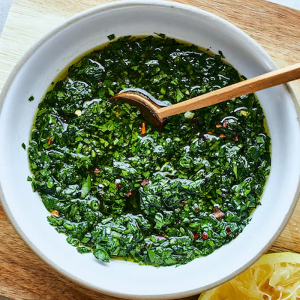 Sauce chimichurri traditionnelle