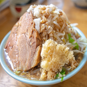 Ramen estilo Jiro (二郎系ラーメン)