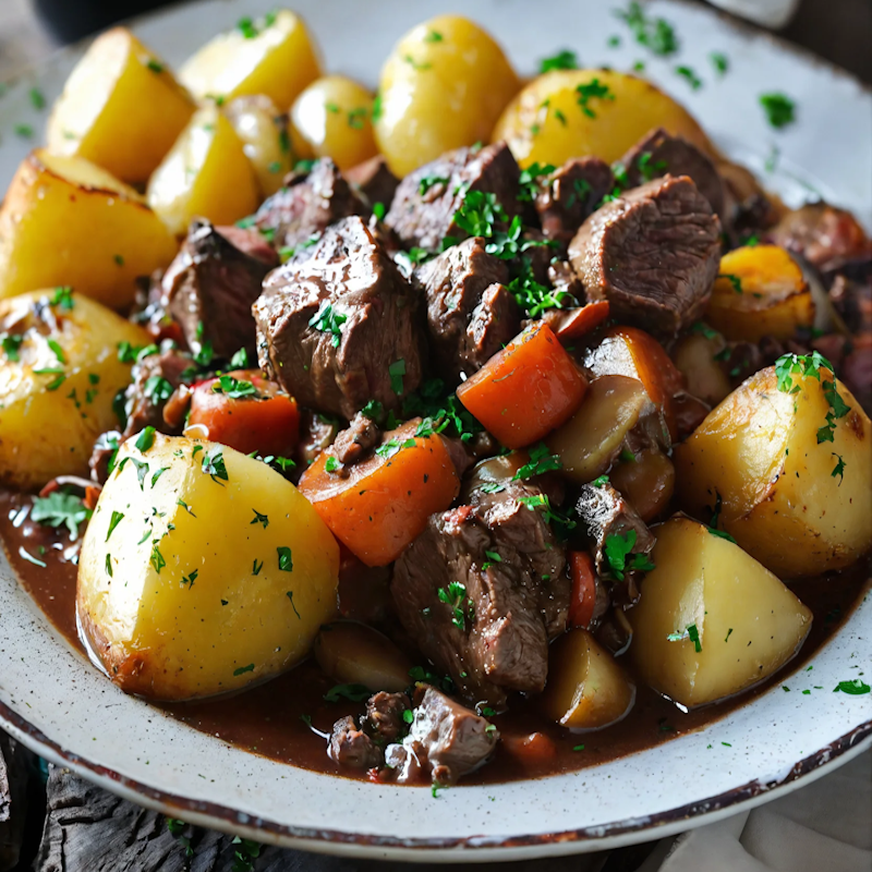 Bœuf Bourguignon - Version complète de Julia Child