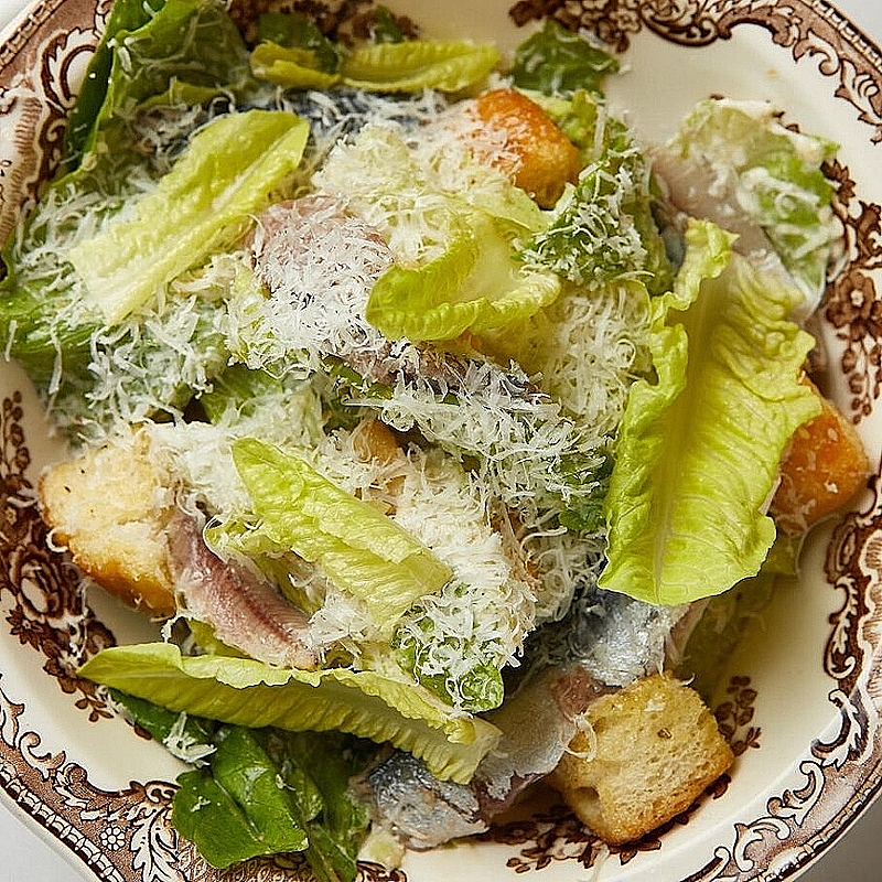 Originele Caesar Salade van Caesar Cardini