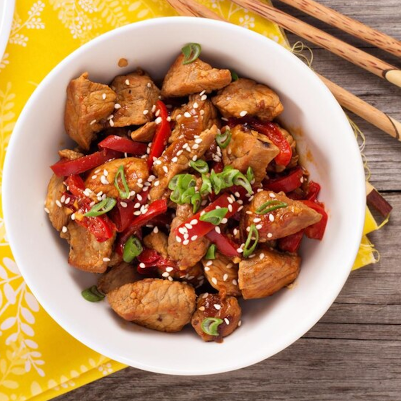 湖南辣椒鸡 (Poulet au Piment du Hunan) - Le plat préféré de Mao Zedong