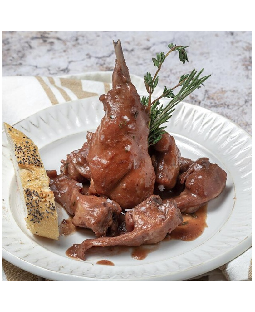 Rezept für Kaninchen in Wein von François Pierre de la Varenne (1691)