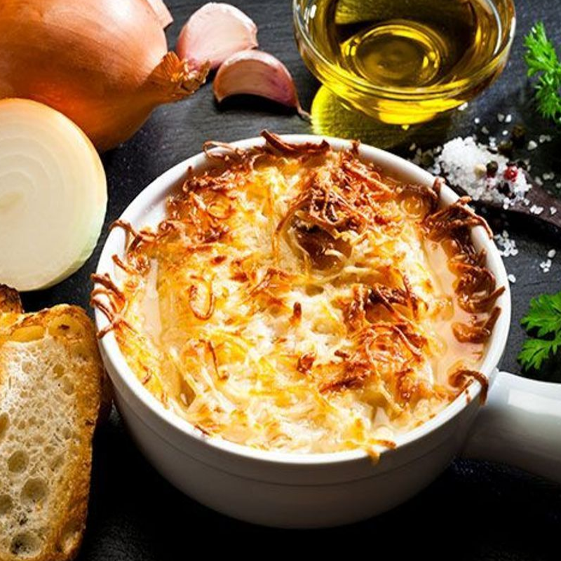 La soupe à l'oignon de Philippe Etchebest.