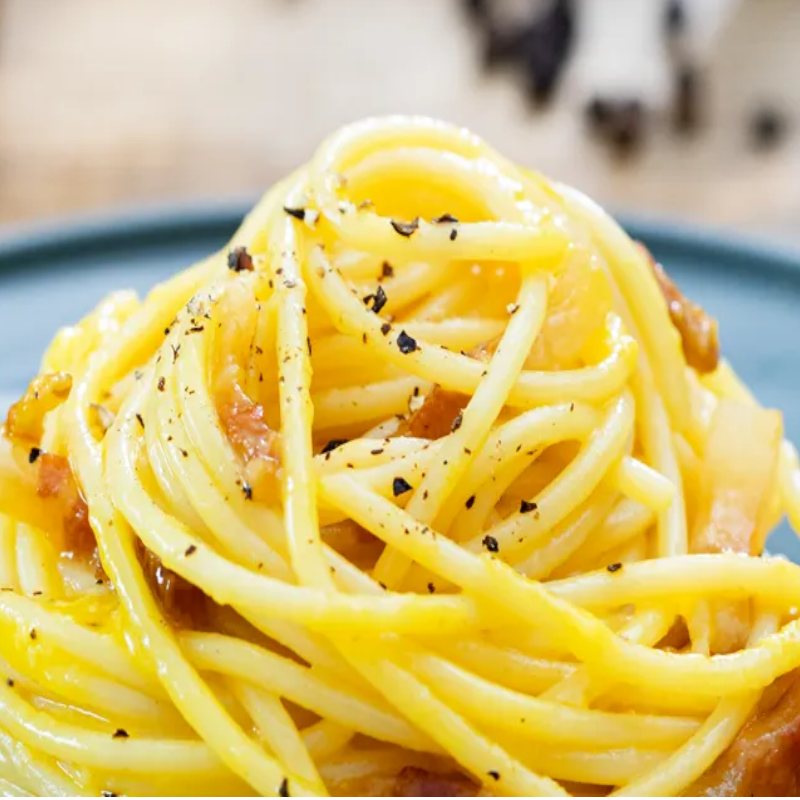 Spaghetti alla carbonara Massimo Bottura