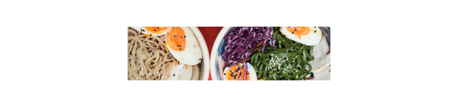 Coberturas e acompanhamentos de ramen